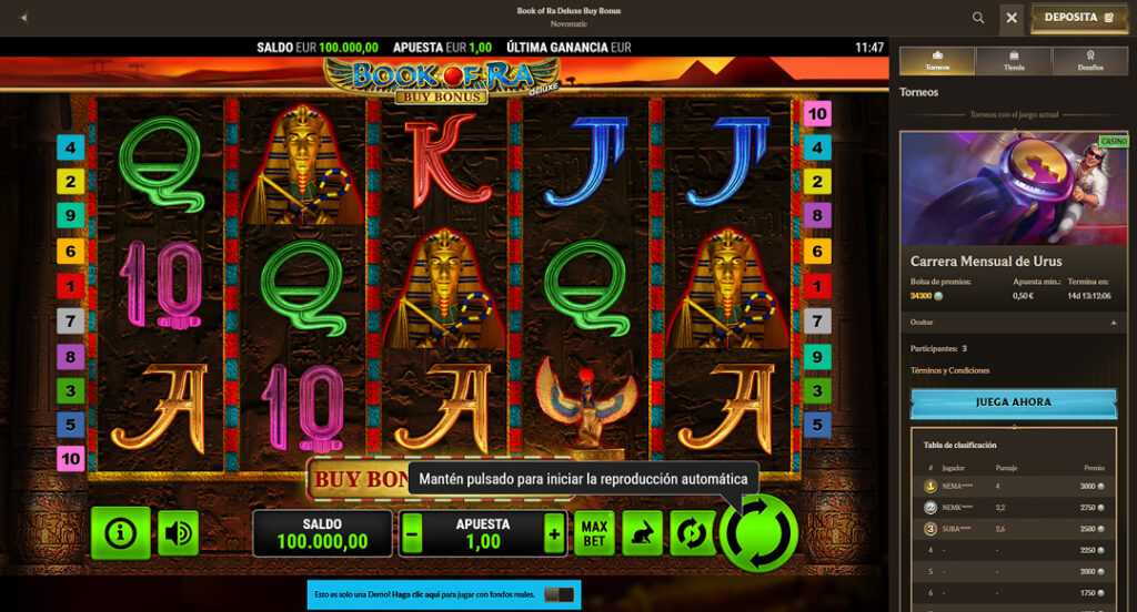 Tragamonedas de Realz Casino