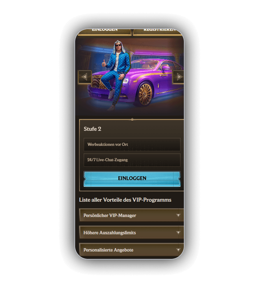 Realz Casino VIP-Club